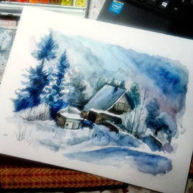 Зимний пейзаж