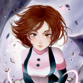 Фанарт по аниме "Геройская академия"