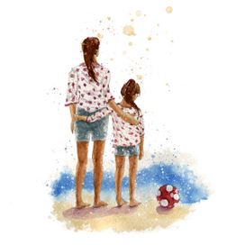 Мама и дочка