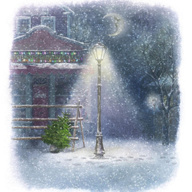 Одиночество ёлочки...