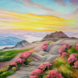 Горный простор