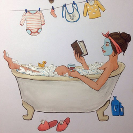 Серия работ Мамы