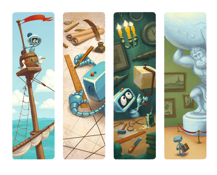 Иллюстрации для детского журнала