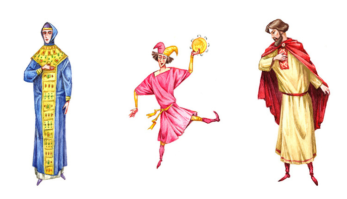 Заставки к былине "Садко" 