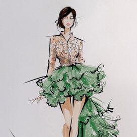 Fashion sketch