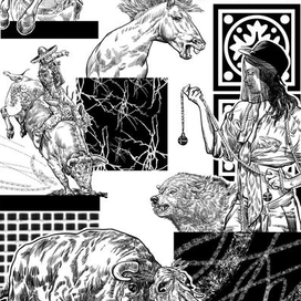 Полосная иллюстрация