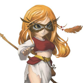 Девочка-друид