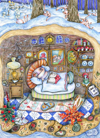 И только зайцы шаловливо..