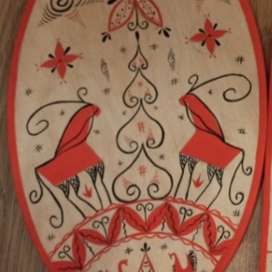 Пермогорская роспись