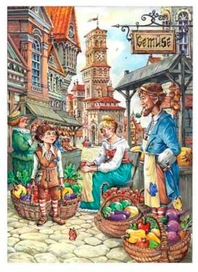 Иллюстрация " Карлик-Нос "