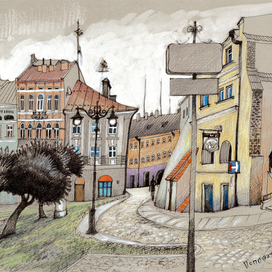 Пшемысль. Старые улочки.