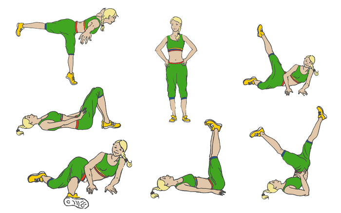 Упражнения для ног