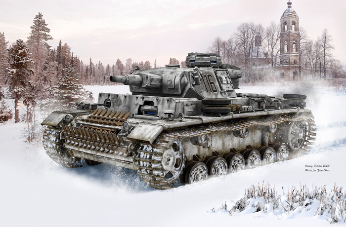 Pz III Ausf N ( commission artwork )