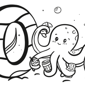 Раскраска ABC