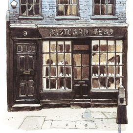 Акварель Англия