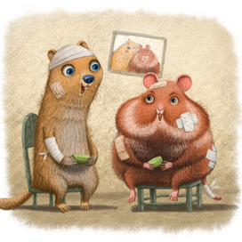 Хома и Суслик. последняя горошина