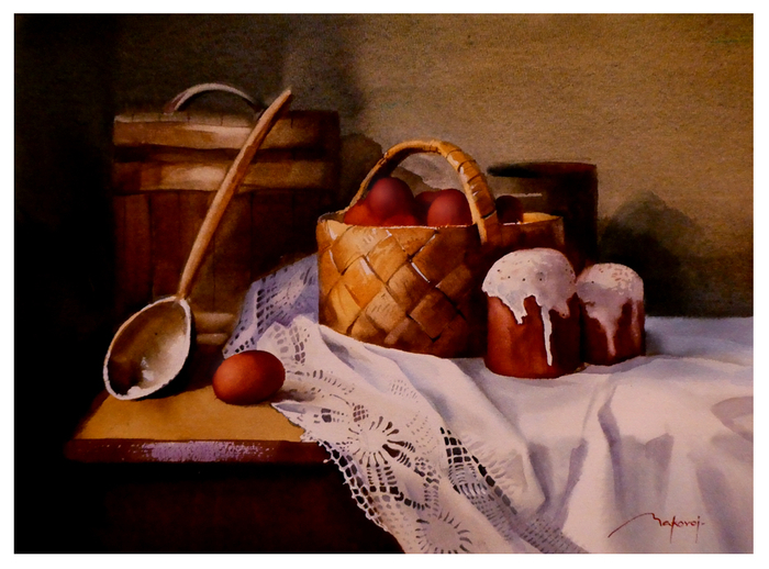 ,,Пасхальный натюрморт,,