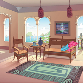 Интерьер в восточном стиле