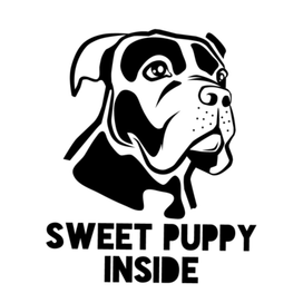 Auto sticker "sweet puppy inside"
