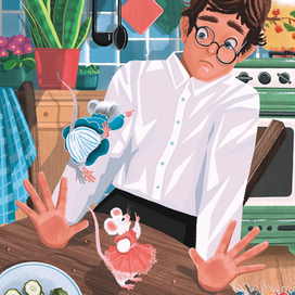 Папа и мыши