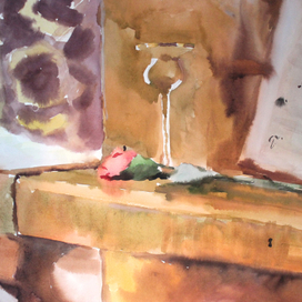 Что вижу, то и рисую.