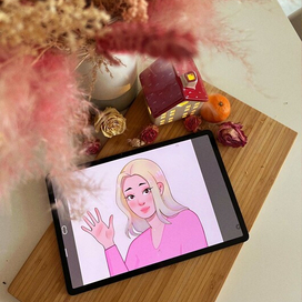 Стикер тг "Аленка"