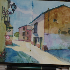 Валенсия, улица в районе Кампанар