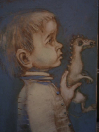 Мальчик с динозавром