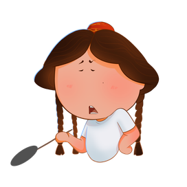 Стикер "Девочка"