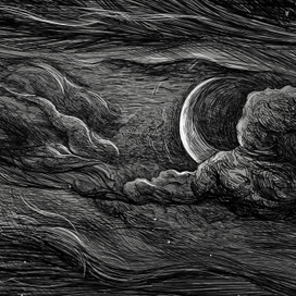 Фрагмент иллюстрации "Луна-свидетель"