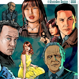 комиксы, актеры