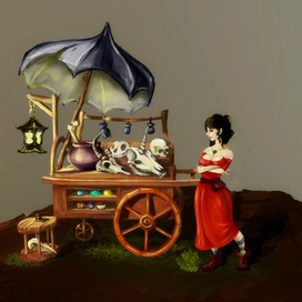 Концепт лавки для игры