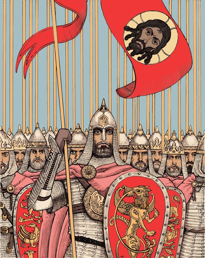 Слово о полку Игореве. Полк Игоря перед боем.