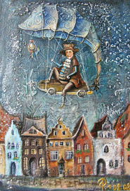 Смотритель всеобщего сна под дождём откровений..