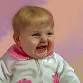 Аришенька (портрет дочери)