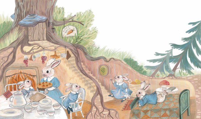 Беатрис Поттер. Кролик Питер. Издательство Wunderhause