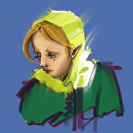 Скетч + быстрый покрас