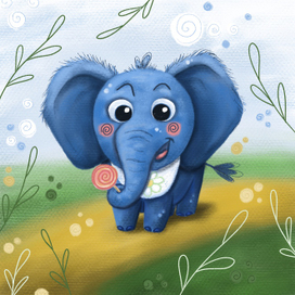 Малыш слоненок