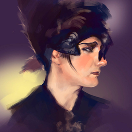 Портрет спидпэинт