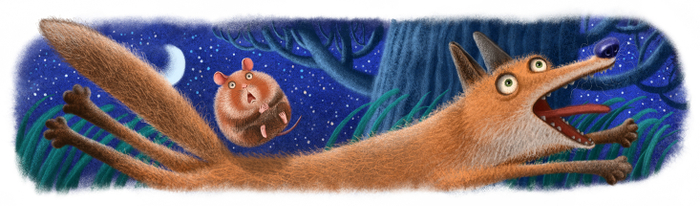 Хома и Суслик. многострадальная лиса