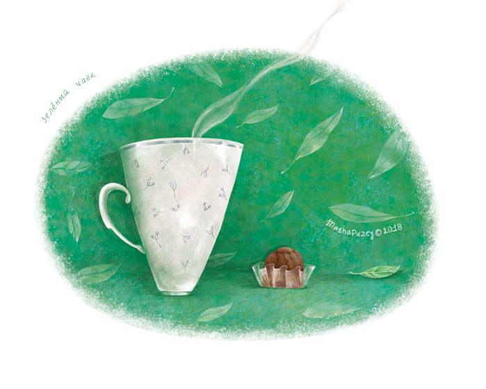 Зеленый чаек