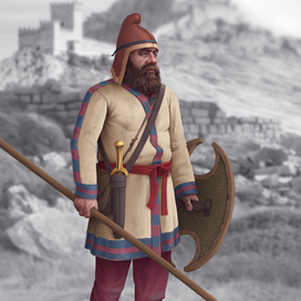 Воин 6-4 вв до н.э.