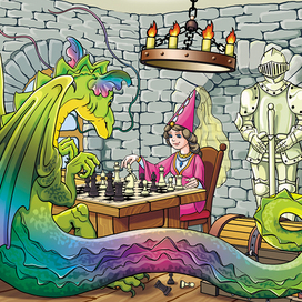 Принцесса и дракон