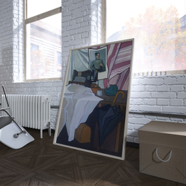 Графичный  натюрморт 