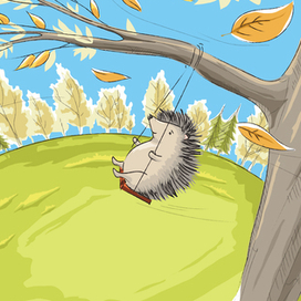 Ёжик осенний