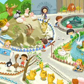 Веселая прогулка по городу