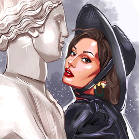 Девушка и Венера