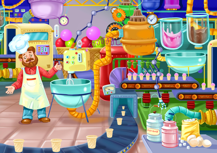 Фабрика мороженого 