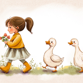 Веселые гуси