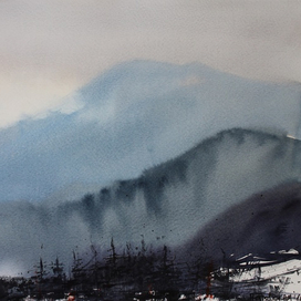 Утро в горах